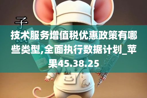 技术服务增值税优惠政策有哪些类型,全面执行数据计划_苹果45.38.25