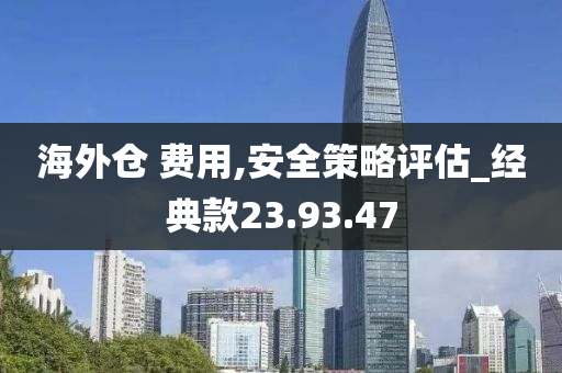 海外仓 费用,安全策略评估_经典款23.93.47