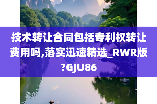 技术转让合同包括专利权转让费用吗,落实迅速精选_RWR版?GJU86