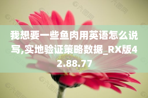 我想要一些鱼肉用英语怎么说写,实地验证策略数据_RX版42.88.77