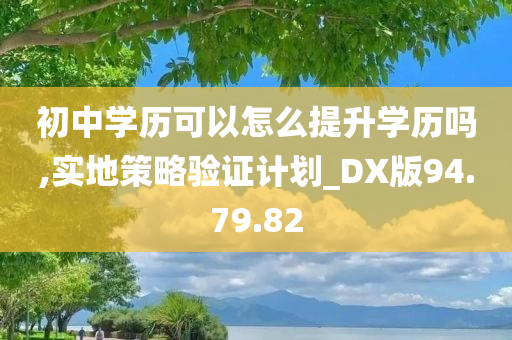 初中学历可以怎么提升学历吗,实地策略验证计划_DX版94.79.82