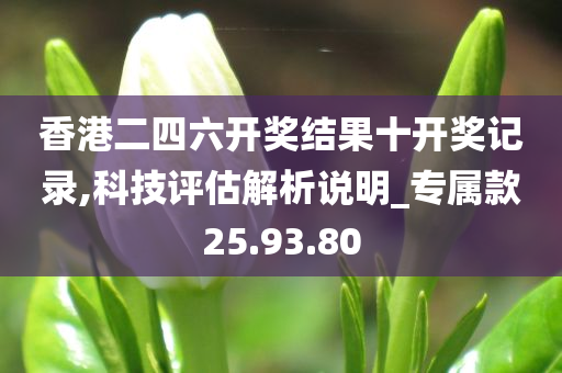 香港二四六开奖结果十开奖记录,科技评估解析说明_专属款25.93.80