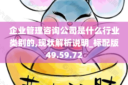 企业管理咨询公司是什么行业类别的,现状解析说明_标配版49.59.72