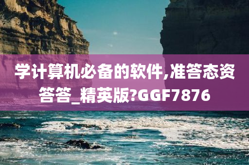 学计算机必备的软件,准答态资答答_精英版?GGF7876