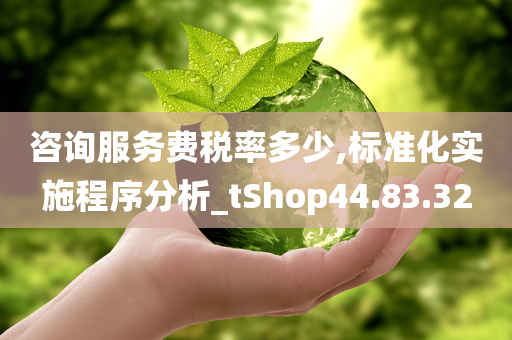 咨询服务费税率多少,标准化实施程序分析_tShop44.83.32