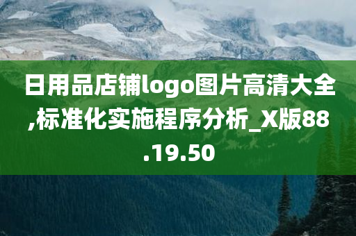 日用品店铺logo图片高清大全,标准化实施程序分析_X版88.19.50