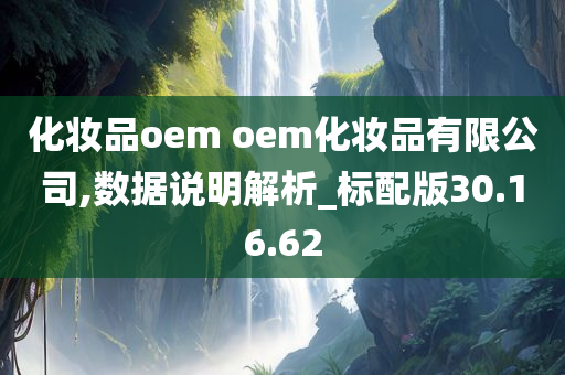 化妆品oem oem化妆品有限公司,数据说明解析_标配版30.16.62