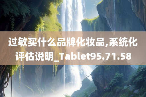 过敏买什么品牌化妆品,系统化评估说明_Tablet95.71.58