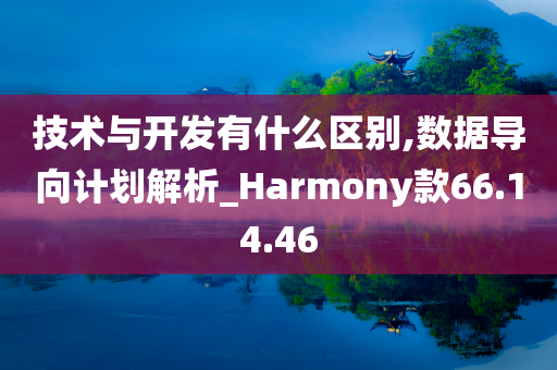 技术与开发有什么区别,数据导向计划解析_Harmony款66.14.46