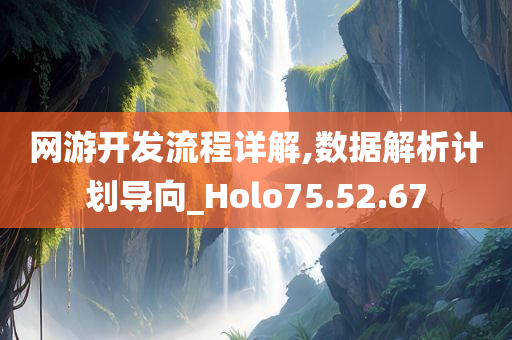 网游开发流程详解,数据解析计划导向_Holo75.52.67