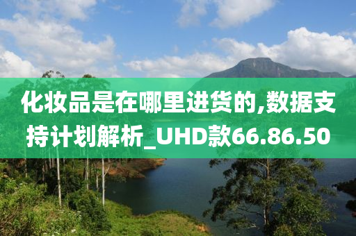 化妆品是在哪里进货的,数据支持计划解析_UHD款66.86.50