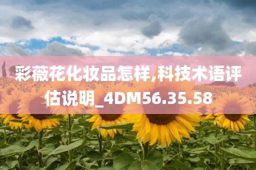 彩薇花化妆品怎样,科技术语评估说明_4DM56.35.58