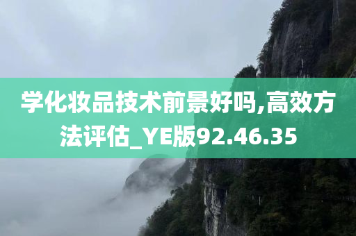 学化妆品技术前景好吗,高效方法评估_YE版92.46.35