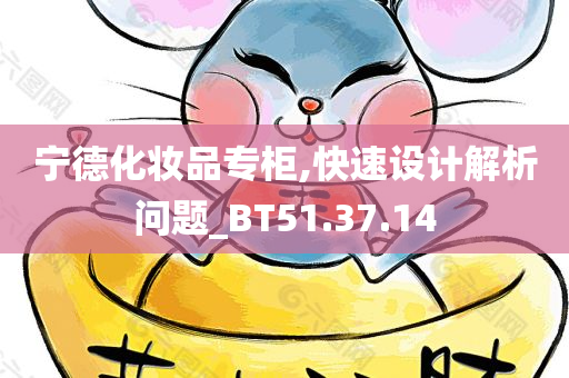 宁德化妆品专柜,快速设计解析问题_BT51.37.14