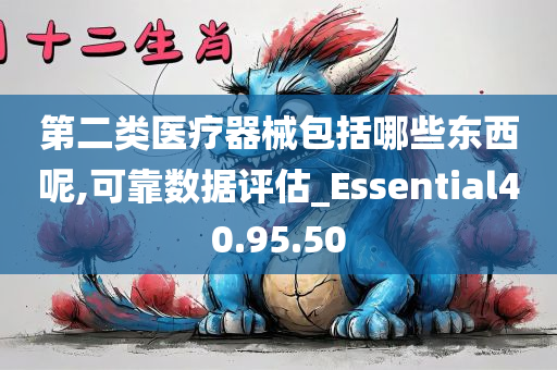 第二类医疗器械包括哪些东西呢,可靠数据评估_Essential40.95.50