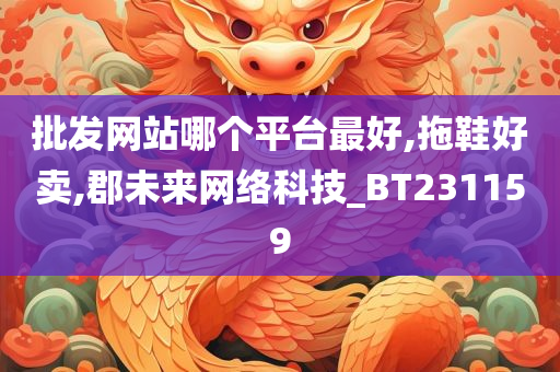 批发网站哪个平台最好,拖鞋好卖,郡未来网络科技_BT231159