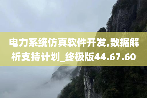 电力系统仿真软件开发,数据解析支持计划_终极版44.67.60