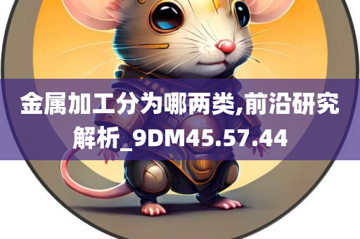 金属加工分为哪两类,前沿研究解析_9DM45.57.44