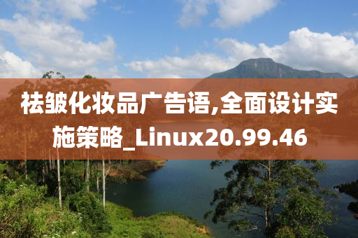 祛皱化妆品广告语,全面设计实施策略_Linux20.99.46