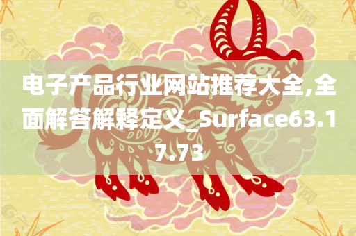 电子产品行业网站推荐大全,全面解答解释定义_Surface63.17.73