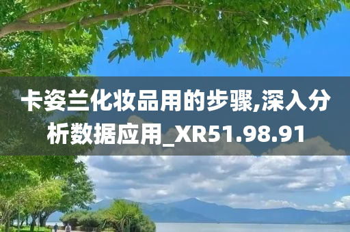 卡姿兰化妆品用的步骤,深入分析数据应用_XR51.98.91