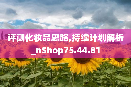 评测化妆品思路,持续计划解析_nShop75.44.81