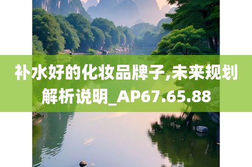 补水好的化妆品牌子,未来规划解析说明_AP67.65.88