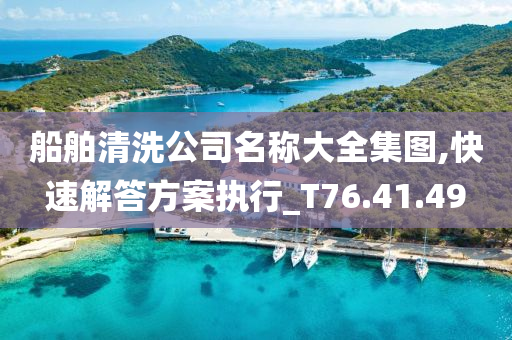 船舶清洗公司名称大全集图,快速解答方案执行_T76.41.49