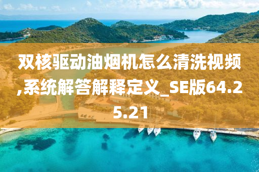 双核驱动油烟机怎么清洗视频,系统解答解释定义_SE版64.25.21