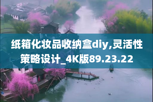 纸箱化妆品收纳盒diy,灵活性策略设计_4K版89.23.22