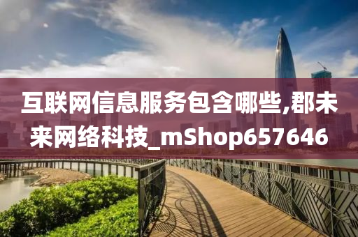 互联网信息服务包含哪些,郡未来网络科技_mShop657646