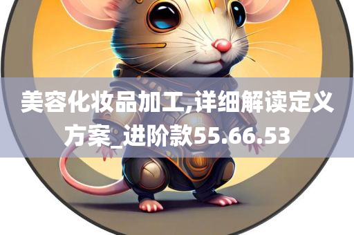 美容化妆品加工,详细解读定义方案_进阶款55.66.53