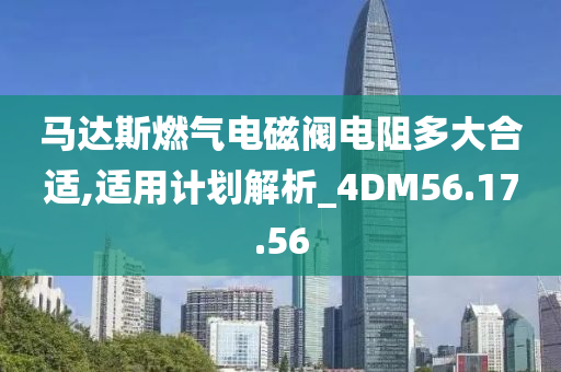 马达斯燃气电磁阀电阻多大合适,适用计划解析_4DM56.17.56