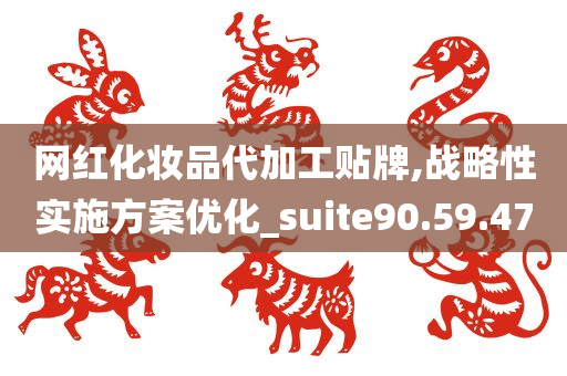 网红化妆品代加工贴牌,战略性实施方案优化_suite90.59.47