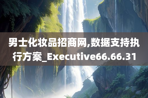 男士化妆品招商网,数据支持执行方案_Executive66.66.31