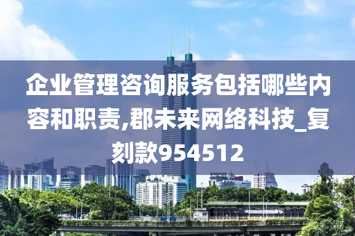 企业管理咨询服务包括哪些内容和职责,郡未来网络科技_复刻款954512