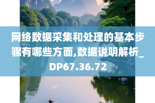 网络数据采集和处理的基本步骤有哪些方面,数据说明解析_DP67.36.72