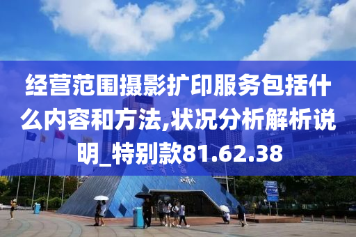 经营范围摄影扩印服务包括什么内容和方法,状况分析解析说明_特别款81.62.38