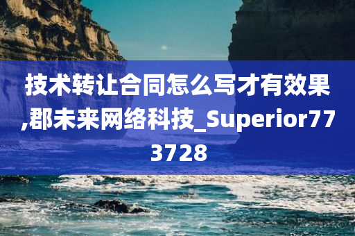 技术转让合同怎么写才有效果,郡未来网络科技_Superior773728