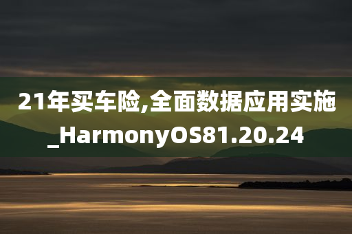 21年买车险,全面数据应用实施_HarmonyOS81.20.24