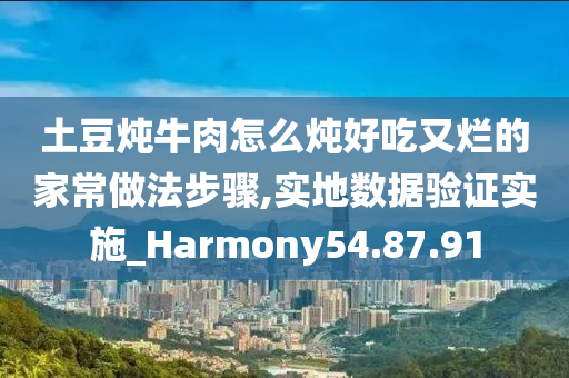 土豆炖牛肉怎么炖好吃又烂的家常做法步骤,实地数据验证实施_Harmony54.87.91