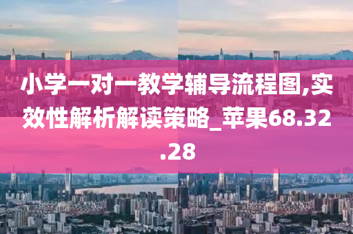 小学一对一教学辅导流程图,实效性解析解读策略_苹果68.32.28