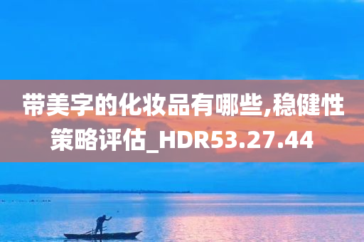 带美字的化妆品有哪些,稳健性策略评估_HDR53.27.44