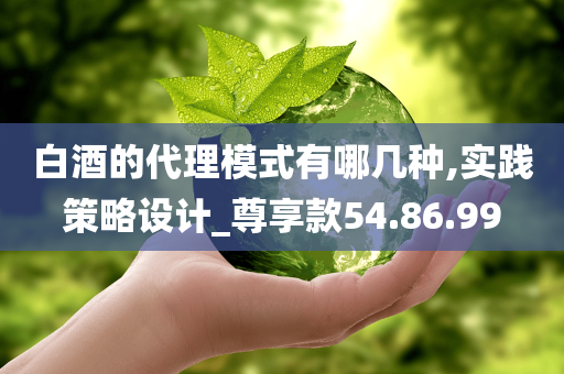 白酒的代理模式有哪几种,实践策略设计_尊享款54.86.99