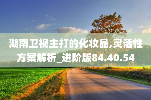 湖南卫视主打的化妆品,灵活性方案解析_进阶版84.40.54