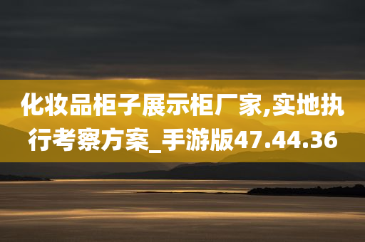 化妆品柜子展示柜厂家,实地执行考察方案_手游版47.44.36