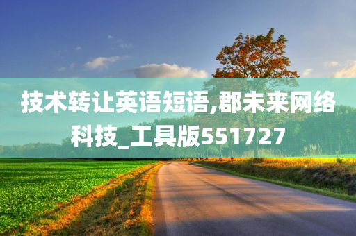 技术转让英语短语,郡未来网络科技_工具版551727