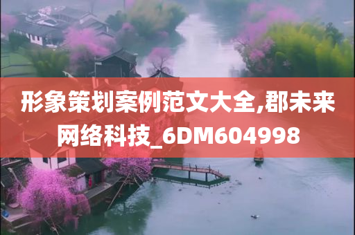 形象策划案例范文大全,郡未来网络科技_6DM604998