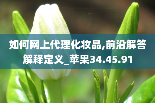 如何网上代理化妆品,前沿解答解释定义_苹果34.45.91