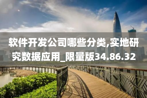 软件开发公司哪些分类,实地研究数据应用_限量版34.86.32